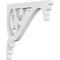 Ekena Millwork Carrillo Architectural Grade PVC Bracket, 5/8"W X 6"D X 6"H BKTP01X06X06CI - alternate 1